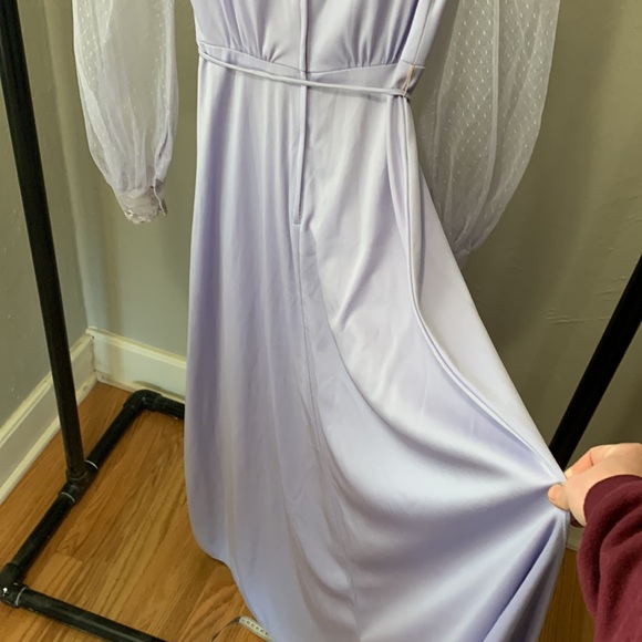 Vintage Handmade Lavender Dress - Picture 8 of 8